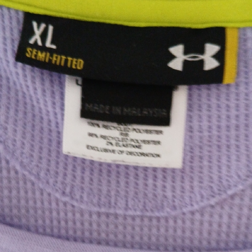 Under Armour Light Purple Pullover - Picture 2 of 2